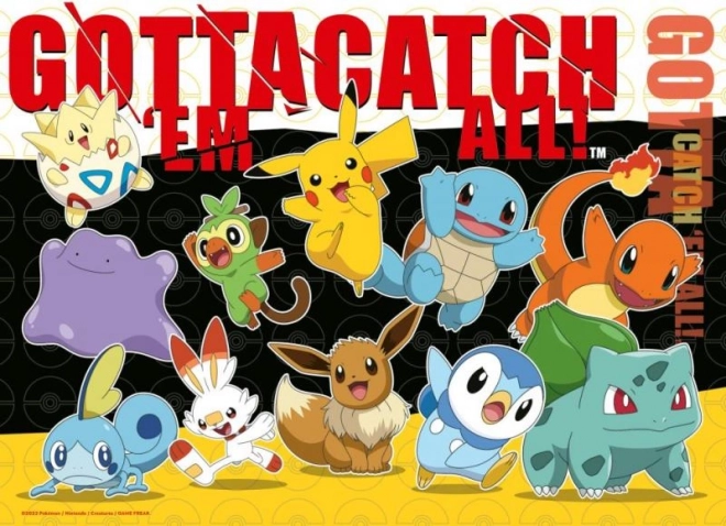 Pokémon puzzle 4x100 dijelova