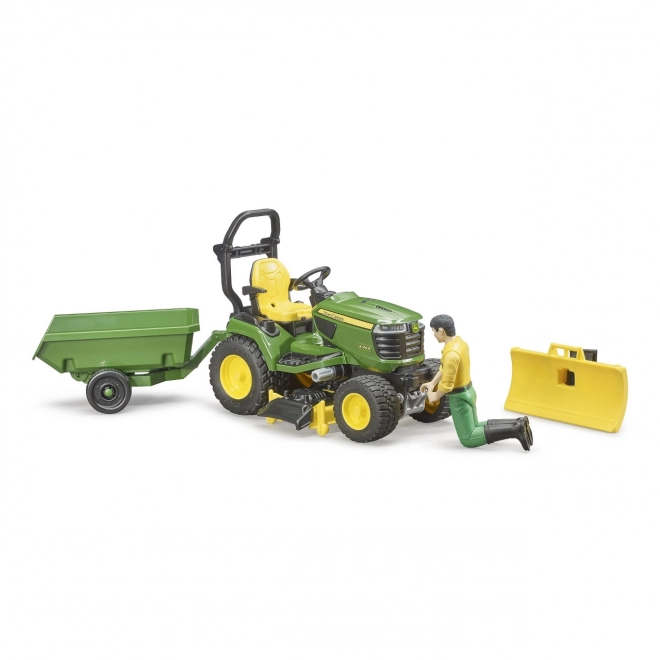Bruder Vrtni traktor John Deere X949 sa vrtlarom