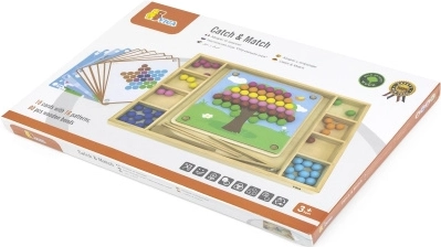 Drvena igra Viga Ulovi i Poredaj Montessori