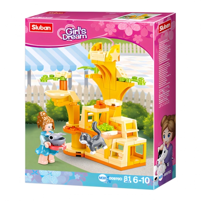 Sluban Girls Dream M38-B0970D Vježbalište za mačke
