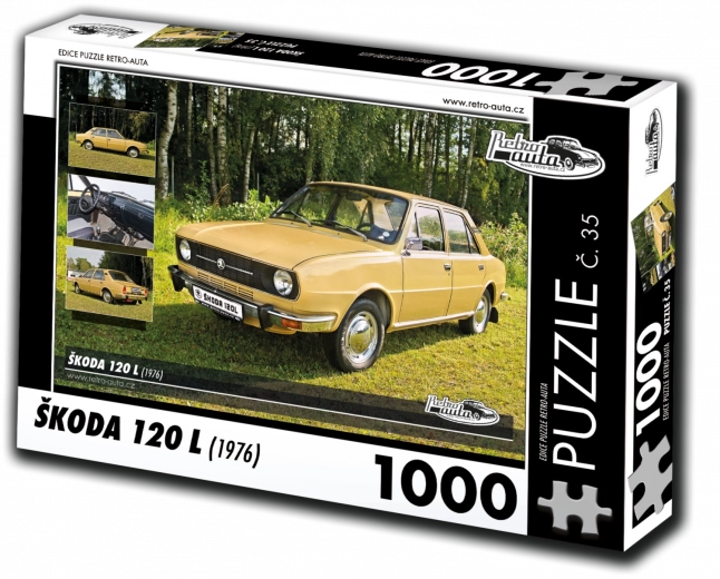 Puzzle Retro-automobili Škoda 120 L (1976) – 1000 dijelova