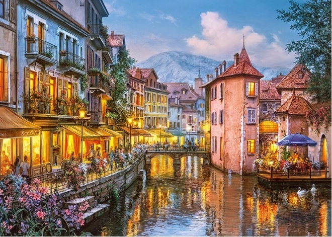 Cherry Pazzi puzzle Večer u Annecyju 1000 dijelova