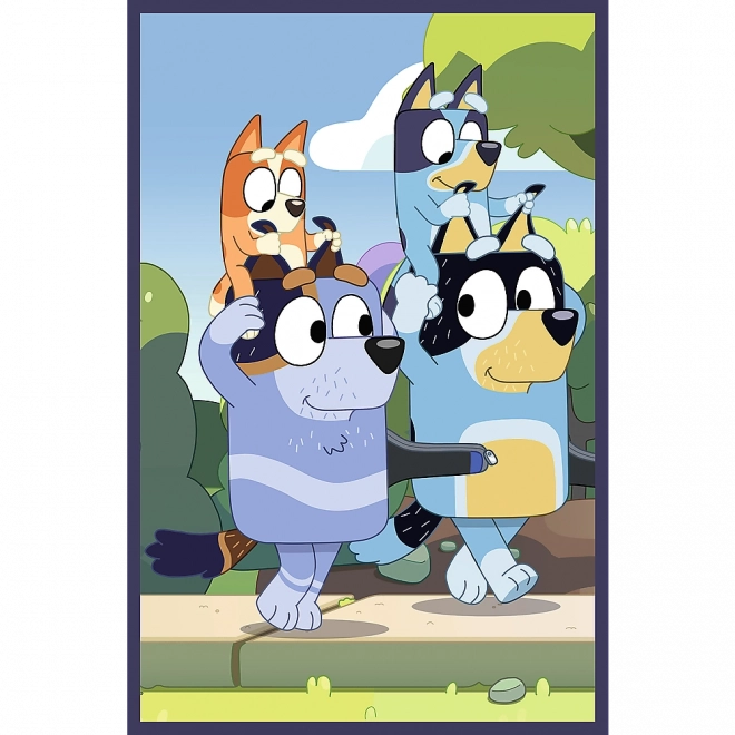 Puzzle 3x50 Obitelj Bluey