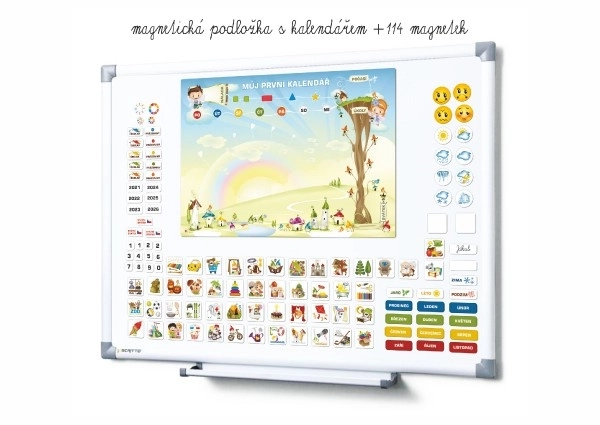 Magnetski kalendar - Vrtić 114 magnetskih komada