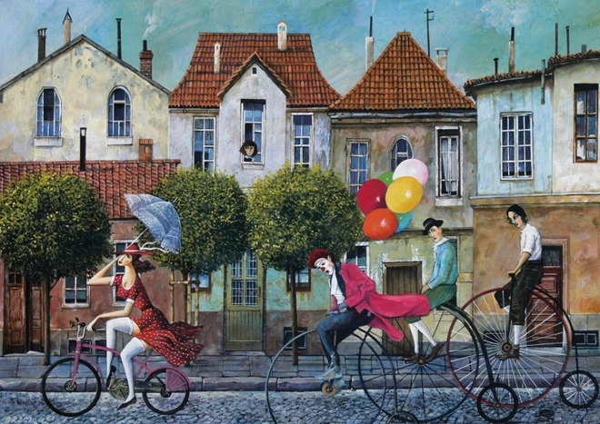 Slagalica Jednokolica 260 dijelova od ART PUZZLE