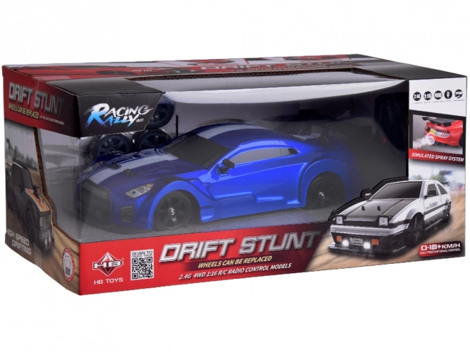 Utrkački RC auto Drift s efektom dima i LED osvjetljenjem