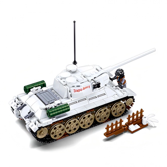 Sluban Bitka za Budimpeštu M38-B0978 Bijeli tenk T-34/85