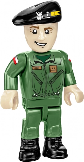 Dvije minifigure i zastave