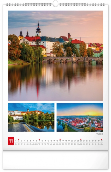 Zidni kalendar Moja domovina 2025, 33 x 46 cm