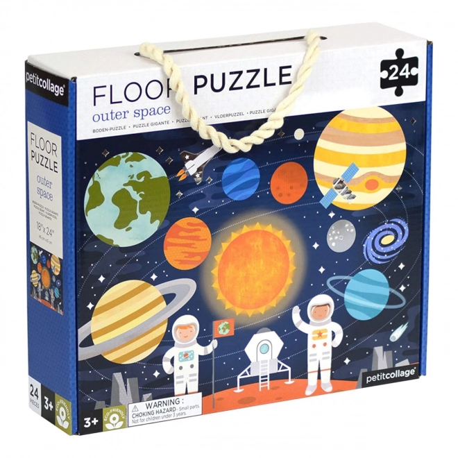 Petit Collage Podni Puzzle Svemir