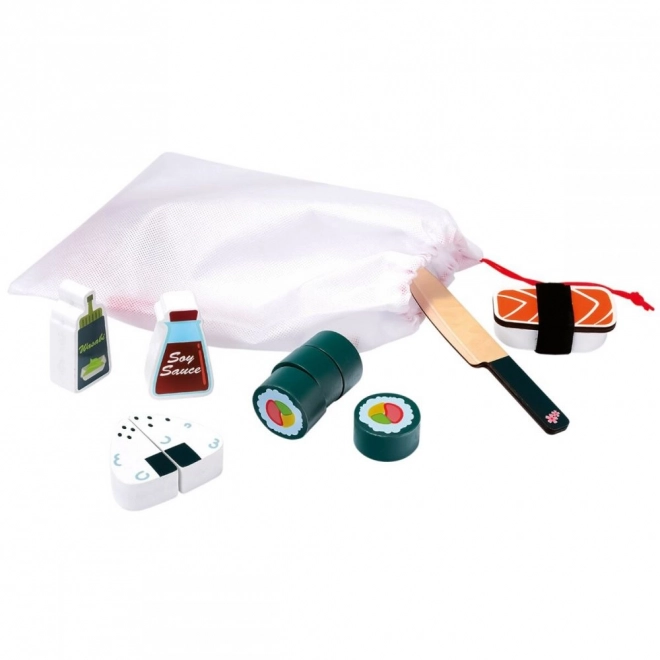 Drvene 3D puzzle Sushi bar od Bino