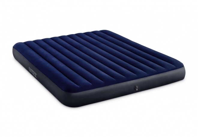 Nafukajući Dvostruki Madrac Velour 203x183 cm INTEX
