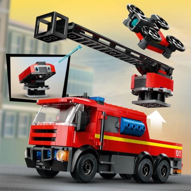LEGO® City 60414 Vatrogasna postaja s vatrogasnim vozilom