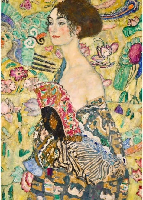 Puzzle Art Collection Dama s Lepezom 1000 dijelova
