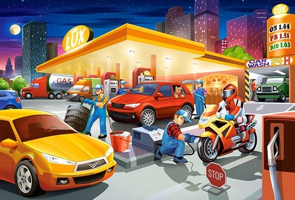 Puzzle 40 maxi Benzinska Stanica
