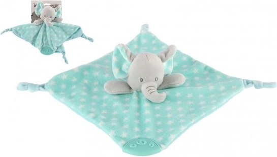 Plišana tješilica slonić za bebe 25 × 25 cm – Metvica
