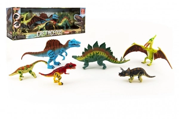 Set pokretnih dinosaura 6 kom