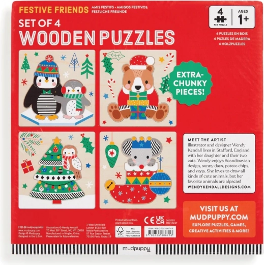 4 božićna motiva u jednom pakiranju