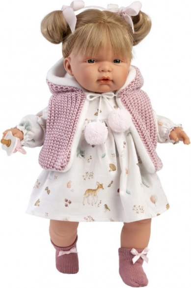 Plačljiva lutka Llorens Joelle 38 cm