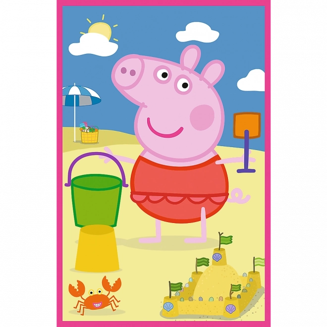 Puzzle 3x50 Peppa Pig - Snaga prijateljstva
