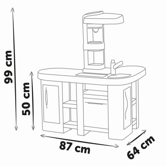 Smoby Mini Tefal Studio Kuhinja Bubble XL s 34 dodatka
