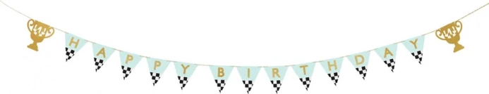 Baner Happy Birthday s trofejima 2,5 m