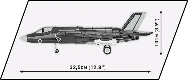 Model borbenog zrakoplova F-35B Lightning II od kockica