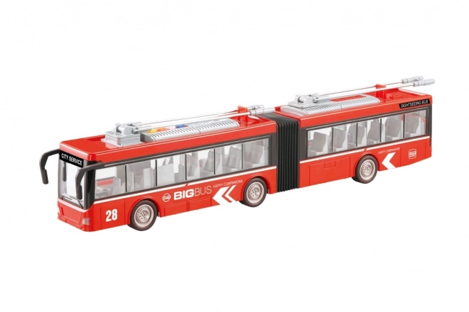 Zglobni trolejbus na inercijski pogon 1:16