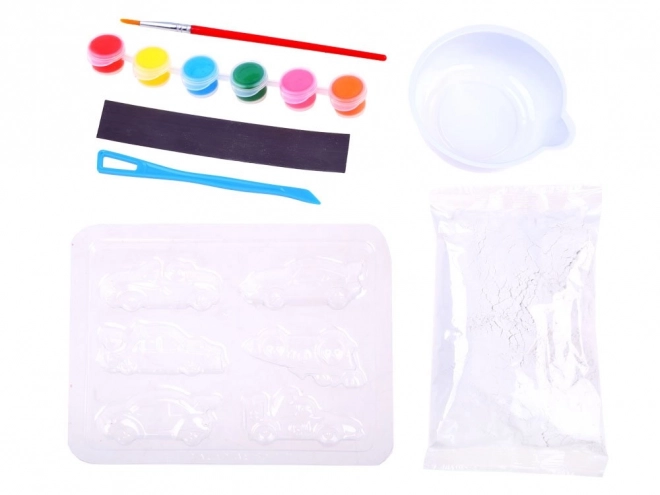 Samkreativni set s magnetima Auta