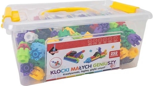 Mali geniji zavrću blokove 252 komada