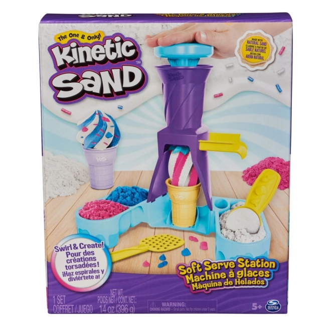 Kinetic sand sladoledarnica