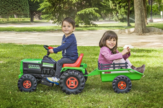 Dječji električni traktor s prikolicom 6V