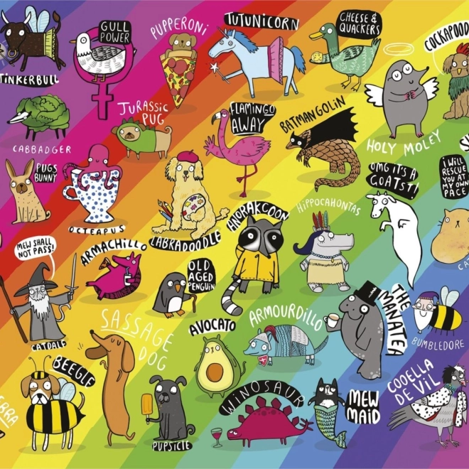 Puzzle Rječi Asocijacije 500 Dijelova