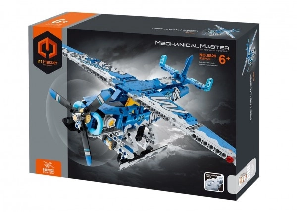 Konstrukcijski set IamMaster avion plastika 323 dijelova u kutiji 31x23x6,5cm