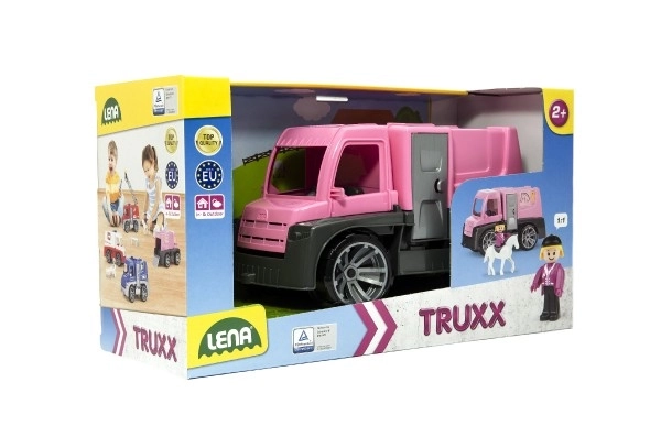 Auto Truxx prijevoz konja s figuricama plast 26cm u kutiji 39x22x16cm 24m+