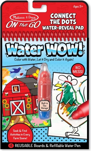 Vodene bojanke Water WOW! Bojanje prema brojevima
