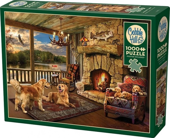 Puzzle Kućica uz Jezero 1000 dijelova