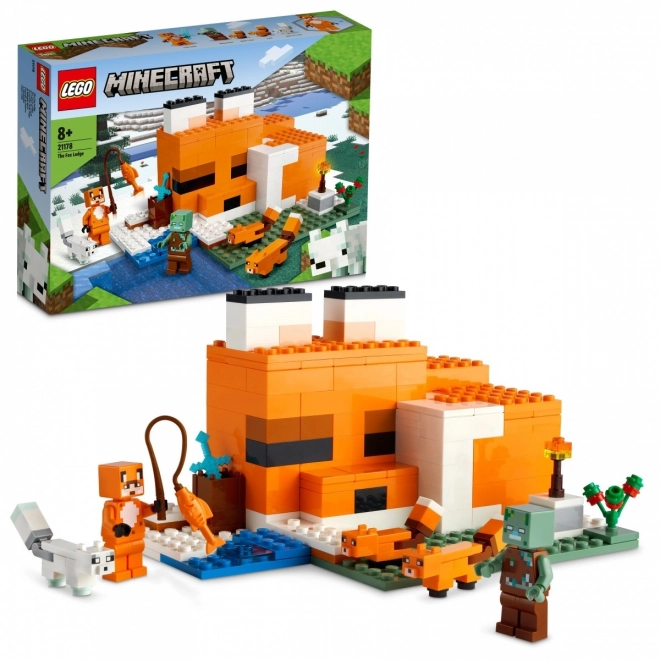 LEGO Minecraft 21178 Lisčji dom