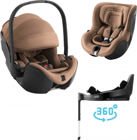 Autosjedalica set Baby-Safe Pro Lux i Dualfix 5Z Lux s Vario Base 5Z Warm Caramel