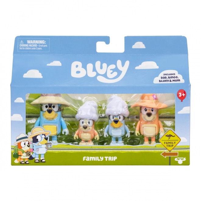 Figurice Bluey Obiteljski Izlet
