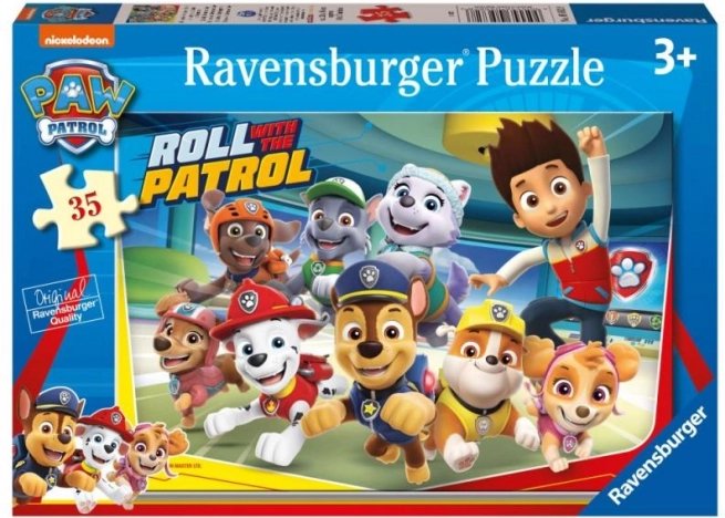 Slagalica Ravensburger Paw Patrol – snažna ekipa (35 dijelova)