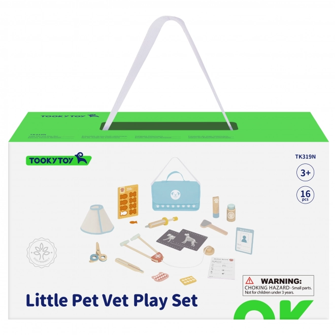 Tooky Toy veterinarski set s torbom 17 dijelova