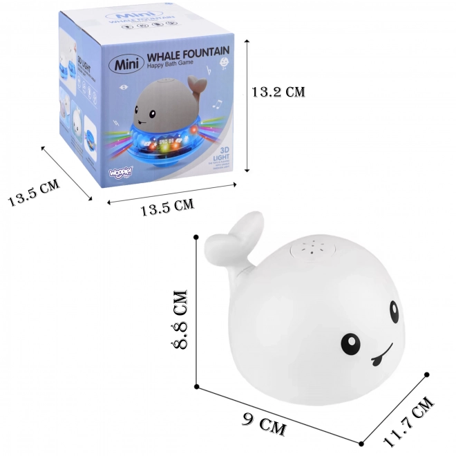 Igračka za kupanje kit s fontanom