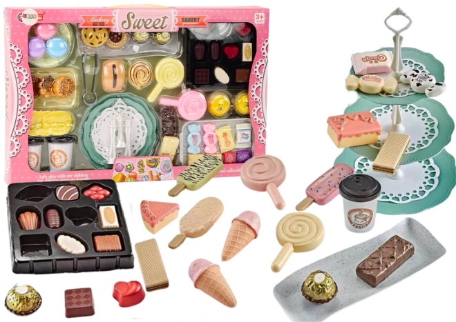 Set Kafić Slatkiši Figurice Torta 50 kom.