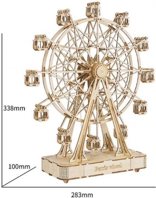 RoboTime 3D slagalica glazbene kutije - Ruski kotač