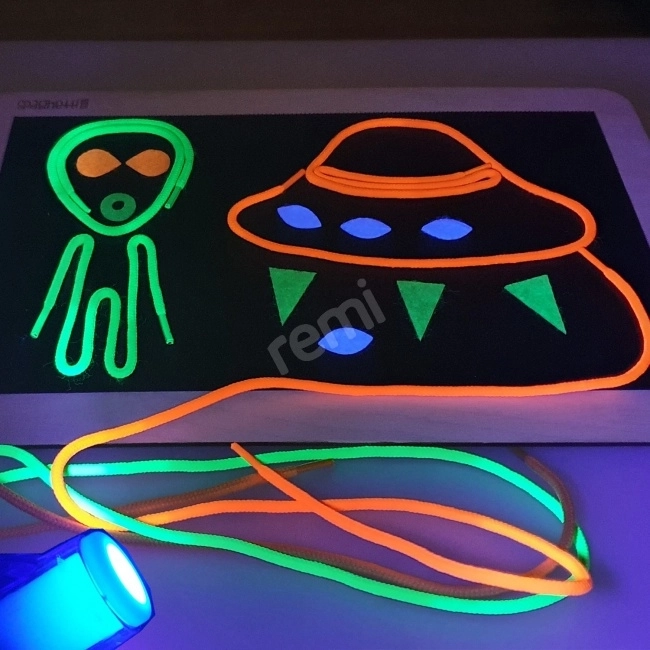 Set Spaghetti Fluo