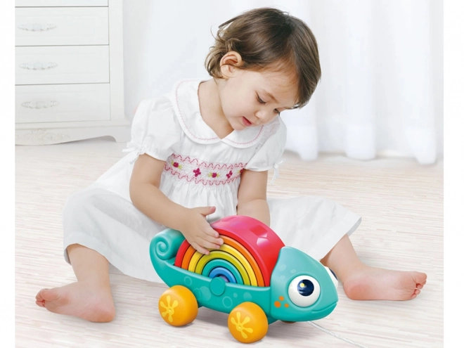 Montessori Dugin kameleon slagalica 18m+
