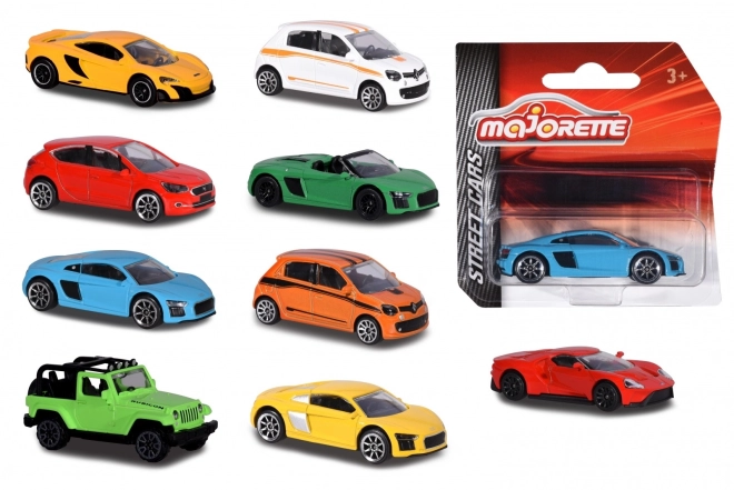 Majorette Street Cars, metalni autići