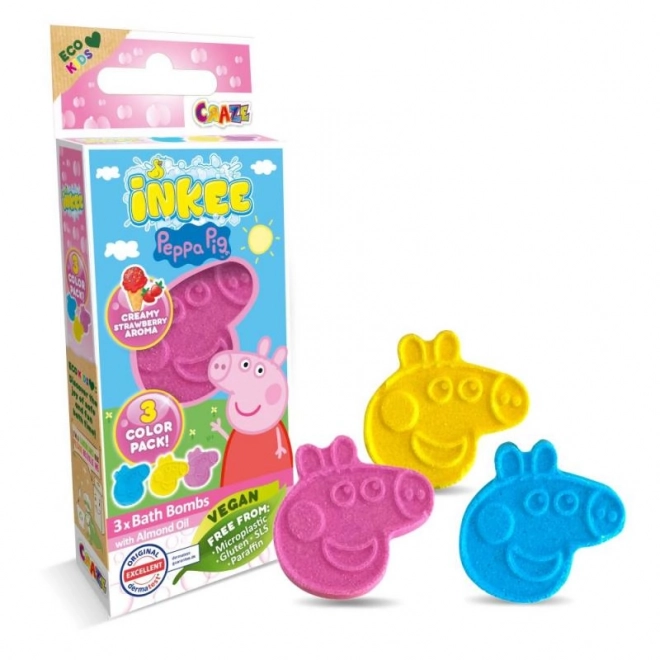 INKEE - Mini paket šumeća bomba - Peppa Pig