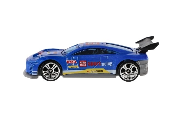 Automobil utrke 6kom metal/plastika 8cm slobodno kretanje u kutiji 10,5x27x4cm